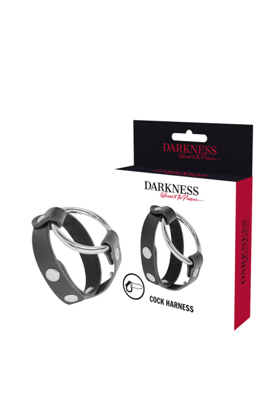 DARKNESS - ANELLO BDSM PER CAZZO E TESTICOLI