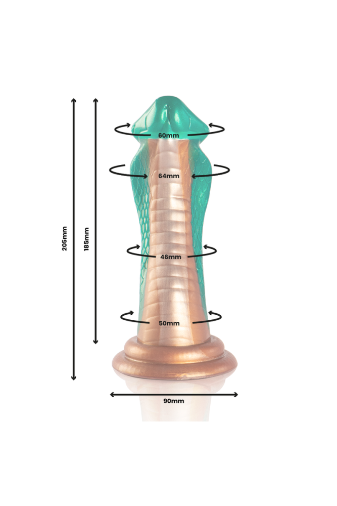 EPIC - DILDO PITONE COBRA VERDE