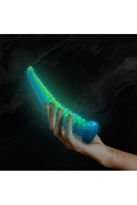 EPIC - DILDO FLUORESCENTE CON TENTACOLI SOTTILI DI SCYLLA TAGLIA PICCOLA
