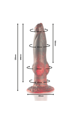 EPIC - PROMETHEUS DILDO TITAN IN FIAMME TELECOMANDO RICARICABILE