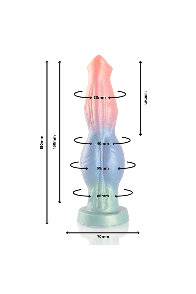 EPIC - ARION DILDO SINFONIA DEL PIACERE TELECOMANDO RICARICABILE