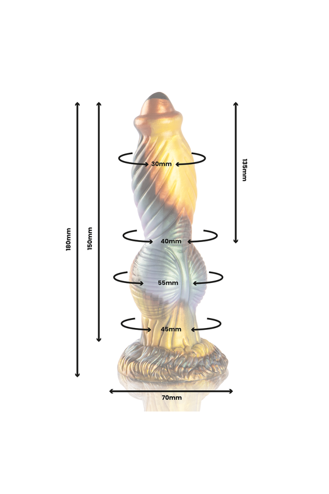 EPIC - PHOENIX DILDO LA RISORGENZA DEL PIACERE TELECOMANDO RICARICABILE