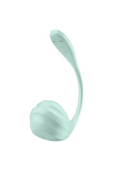 SATISFYER - STIMOLATORE PUNTO G PETALE LISCIO VERDE ACQUA APP GRATUITA