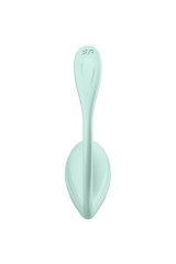 SATISFYER - STIMOLATORE PUNTO G PETALE LISCIO VERDE ACQUA APP GRATUITA