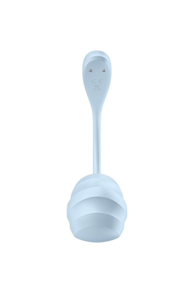 SATISFYER - STIMOLATORE PUNTO G PETALE LISCIO SKY BLUE APP GRATUITA