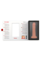 ONINDER - DILDO VIBRATORE PICCOLO BOGOTÁ 9 VELOCITÀ NATURALE 17.5 CM -O- 4 CM - APP GRATUITA
