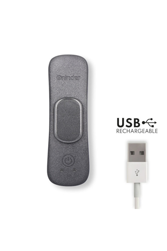 ONINDER - VIBRATORE RICARICABILE MANILA PANTY 9 VELOCITÀ 9.6 CM X 2.6 CM - APP GRATUITA