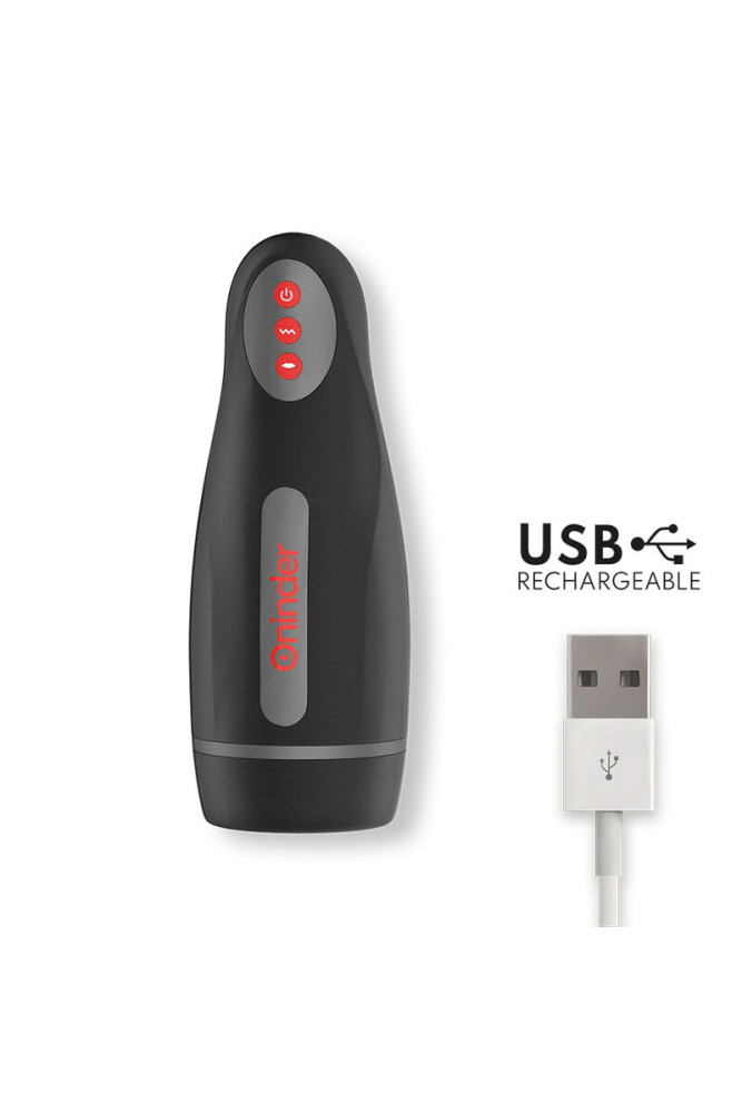 ONINDER - SEOUL MASTURBATORE MASCHILE RICARICABILE 10 VELOCITÀ - APP GRATUITA