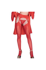 CHILIROSE - CR 4312 CALZA REGGER ROSSO S/M