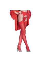 CHILIROSE - CR 4312 CALZA REGGER ROSSO S/M