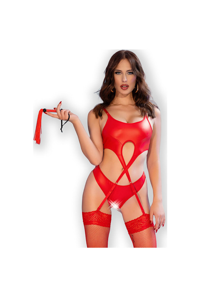 CHILIROSE - CR 4625 SET QUATTRO PEZZI SENZA CAVALLETTO ROSSO M