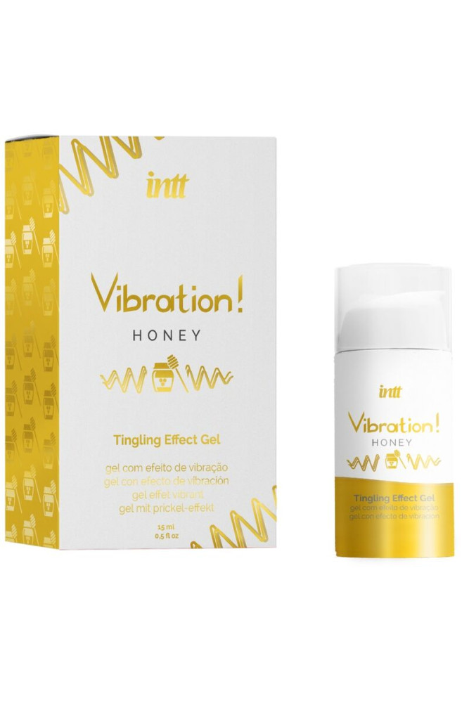 INTT - POTENTE GEL LIQUIDO VIBRATORE AL MIELE STIMOLANTE INTIMO 15 ML