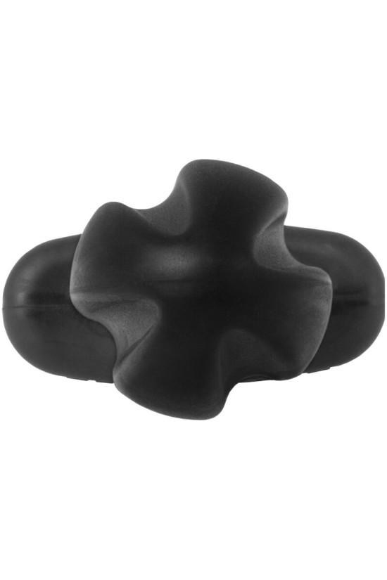 ELECTRASTIM - TARTARUS PLUG ANALE QUADRIPOLARE IN SILICONE NERO