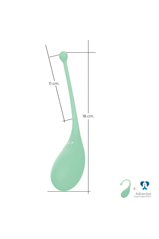 ADRIEN LASTIC - PALPITAZIONE UOVO VIBRANTE VERDE + APP GRATUITA