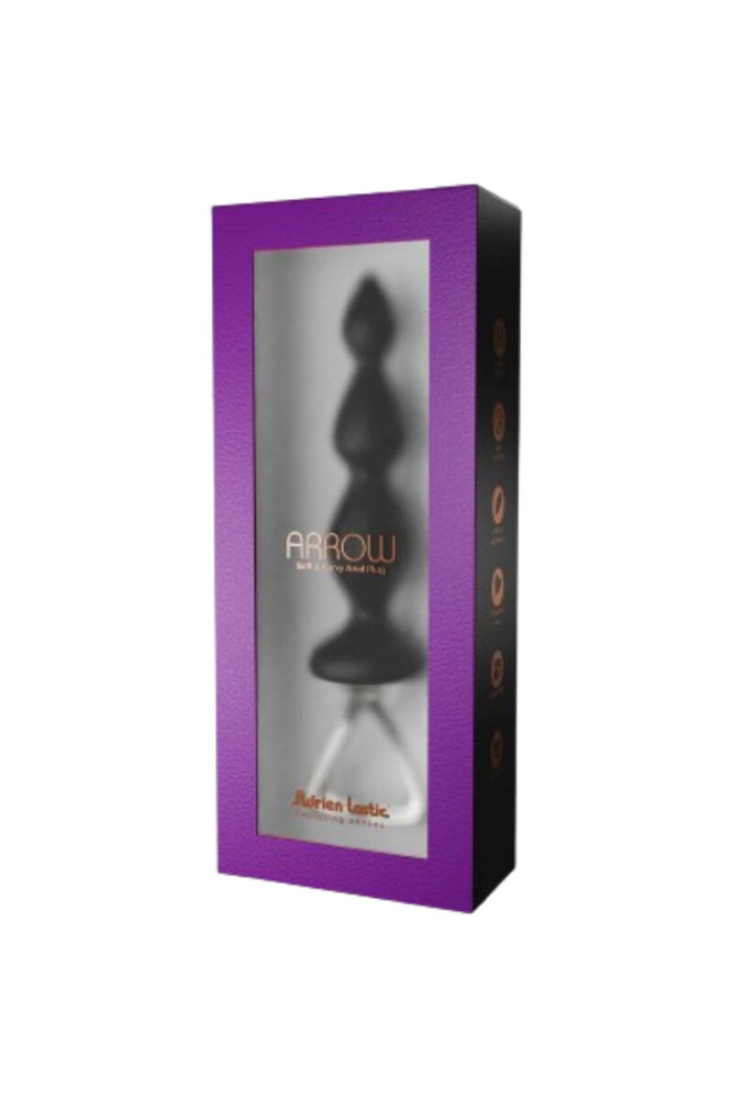 ADRIEN LASTIC - STIMOLATORE ANALE ARROW NERO