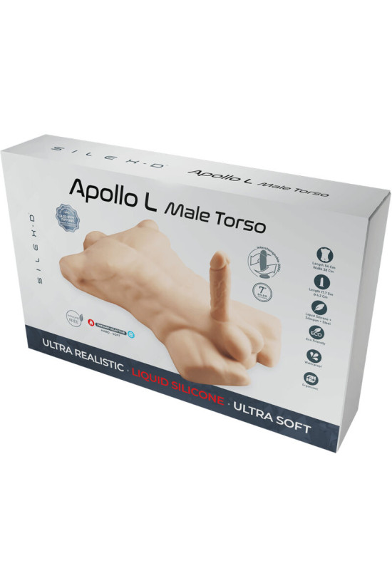 SILEXD - APOLLO L TORSO MASCHILE REALISTICO