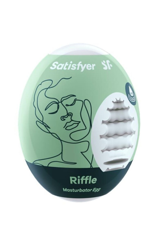 SATISFYER - UOVO MASTURBATORE RIFFLE