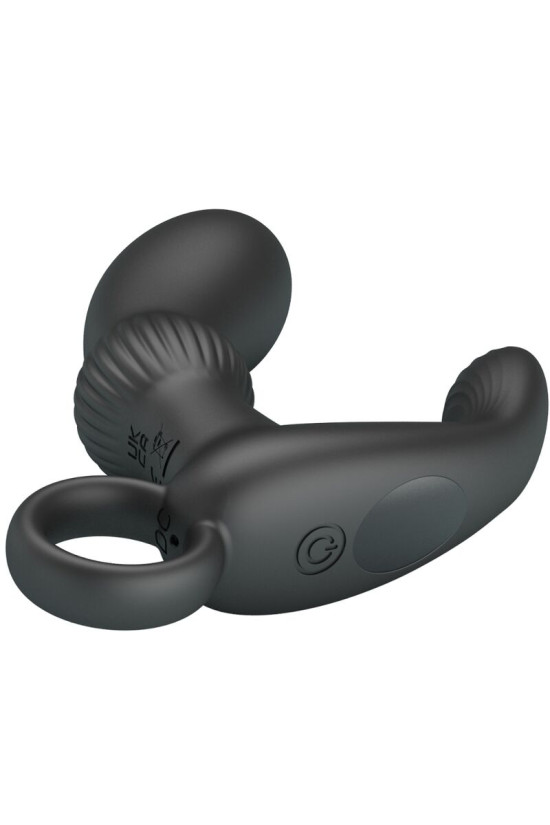 PRETTY LOVE - CAYLA VIBRATORE ANALE MASSAGGIATORE NERO