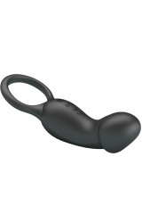 PRETTY LOVE - ANELLO ANALE E VIBRATORE WARREN BLACK