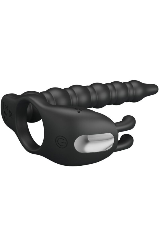 PRETTY LOVE - BLACKNEY ANELLI PER PENE CON SPINA VIBRATORE