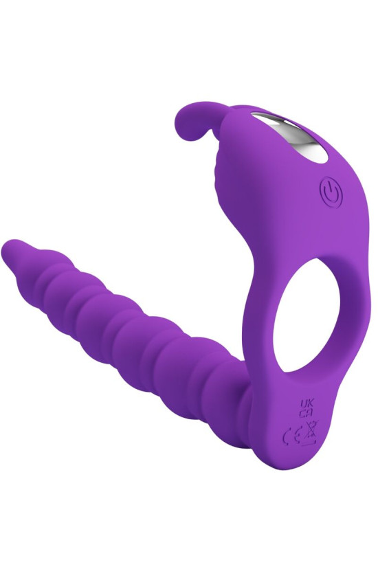 PRETTY LOVE - BLACKNEY ANELLI PER PENE CON SPINA VIBRATORE