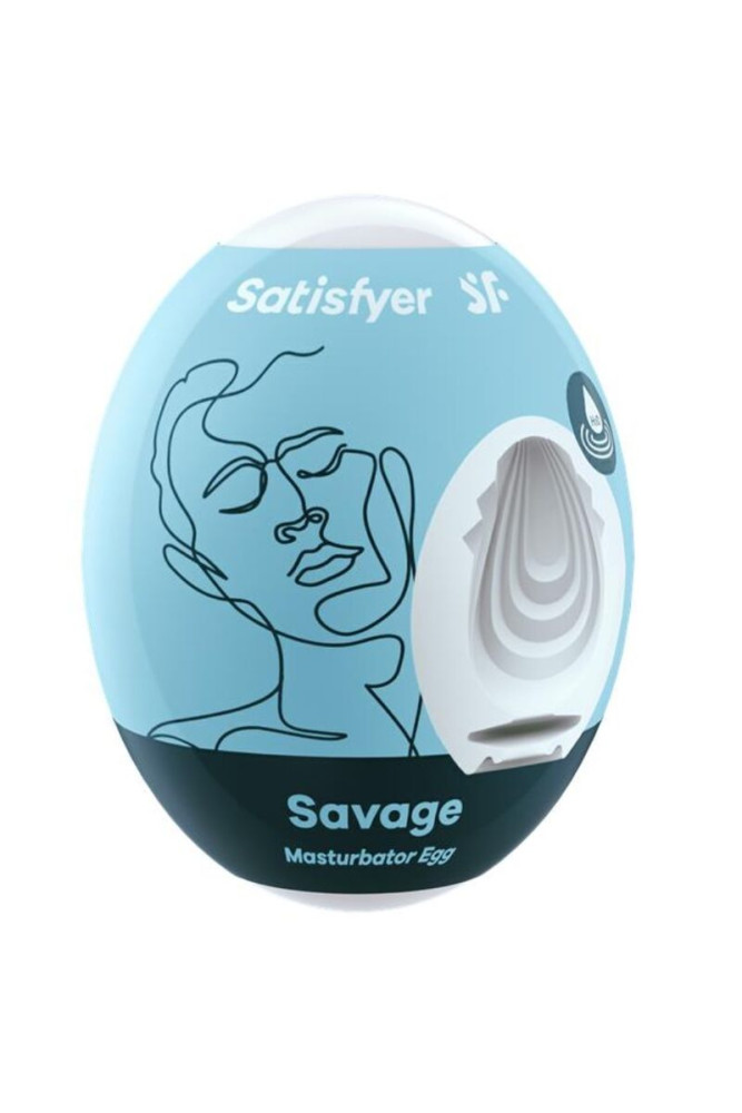 SATISFYER - SAVAGE MASTURBATOR UOVO