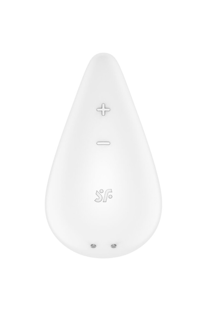 SATISFYER - VIBRATORE GOCCIA DI RUGIADA LAY-ON BIANCO