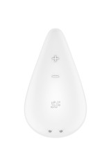 SATISFYER - VIBRATORE GOCCIA DI RUGIADA LAY-ON BIANCO