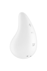 SATISFYER - VIBRATORE GOCCIA DI RUGIADA LAY-ON BIANCO