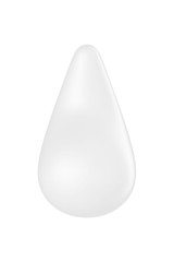 SATISFYER - VIBRATORE GOCCIA DI RUGIADA LAY-ON BIANCO