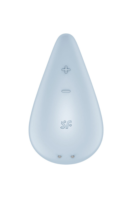 SATISFYER - VIBRATORE GOCCIA DI RUGIADA LAY-ON BLU