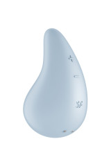 SATISFYER - VIBRATORE GOCCIA DI RUGIADA LAY-ON BLU