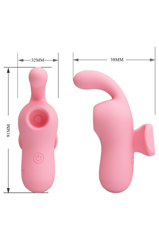 PRETTY LOVE - MINI GIOCATTOLI DIVERTENTI DI MAGIC FAIRY VIBRATORE E SUCCHIATORE