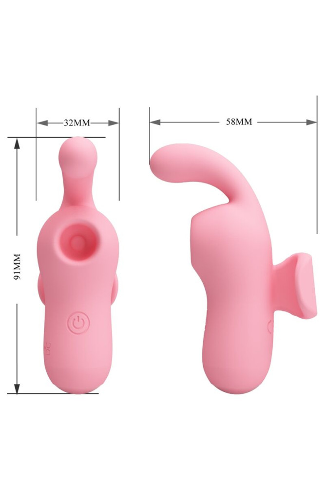 PRETTY LOVE - MINI GIOCATTOLI DIVERTENTI DI MAGIC FAIRY VIBRATORE E SUCCHIATORE