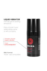 BRUMA - VIBRATORE LIQUIDO ULTRA SCORREVOLE FRAGOLA 15 ML
