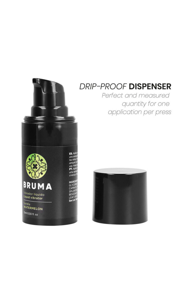 BRUMA - VIBRATORE LIQUIDO ULTRA SCORREVOLE ANGURIA 15 ML