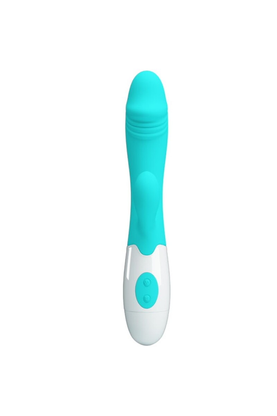 PRETTY LOVE - VIBRATORE SNAPPY G-SPOT VERDE ACQUA