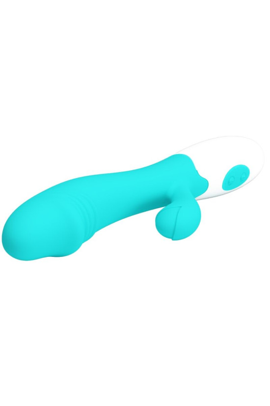 PRETTY LOVE - VIBRATORE SNAPPY G-SPOT VERDE ACQUA