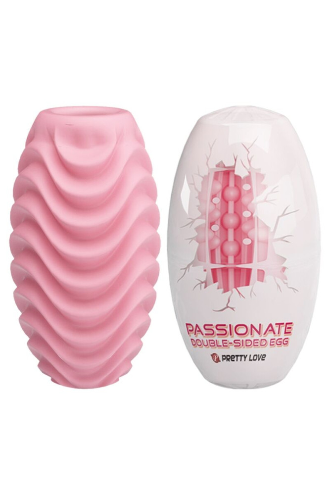 PRETTY LOVE - UOVO MASTURBATORE A DOPPIA FACCIA ROSA