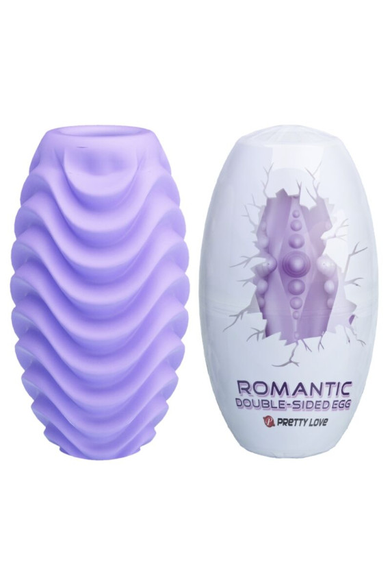PRETTY LOVE - UOVO MASTURBATORE LILLA A DOPPIA FACCIA