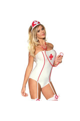 SUBBLIME - COSTUME DA INFERMIERA SEXY CON ORSACCHIOTTO S/M