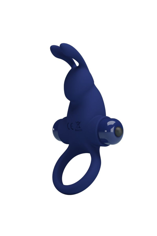 PRETTY LOVE - JIRO ANELLO CONIGLIO CON VIBRAZIONE BLU