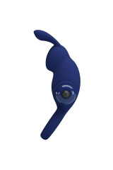 PRETTY LOVE - JIRO ANELLO CONIGLIO CON VIBRAZIONE BLU