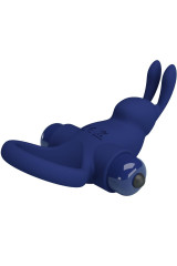 PRETTY LOVE - JIRO ANELLO CONIGLIO CON VIBRAZIONE BLU