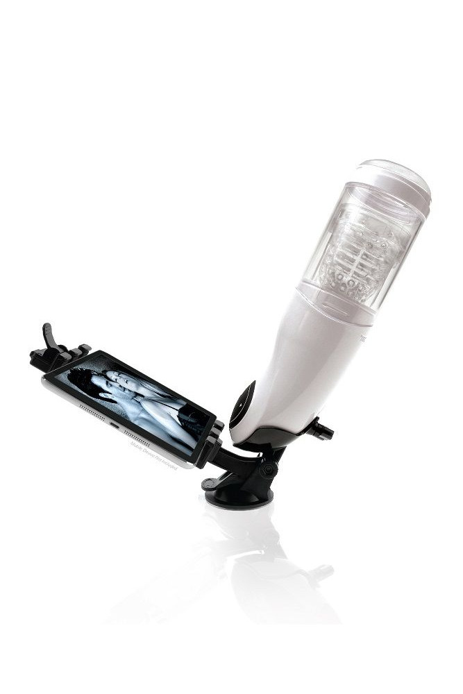 EXTREME TOYZ - PDX MEGA BATOR USB MASTURBATORE MASCHIO VAGINA BIANCO