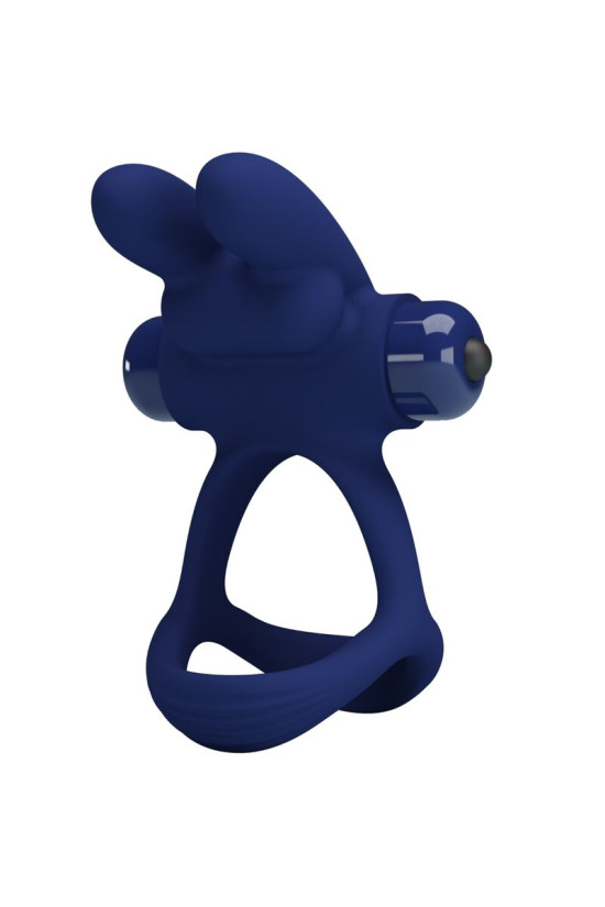 PRETTY LOVE - FRANCISCO ANELLO VIBRANTE DOPPIO BLU CONIGLIO
