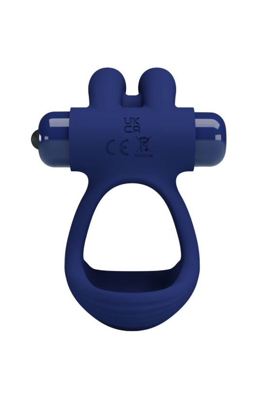 PRETTY LOVE - FRANCISCO ANELLO VIBRANTE DOPPIO BLU CONIGLIO