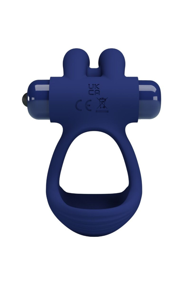 PRETTY LOVE - FRANCISCO ANELLO VIBRANTE DOPPIO BLU CONIGLIO