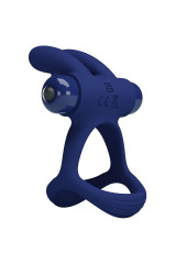 PRETTY LOVE - FRANCISCO ANELLO VIBRANTE DOPPIO BLU CONIGLIO