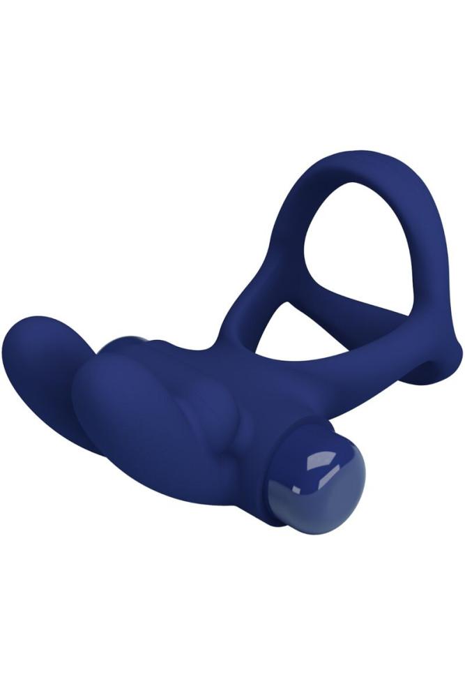 PRETTY LOVE - FRANCISCO ANELLO VIBRANTE DOPPIO BLU CONIGLIO